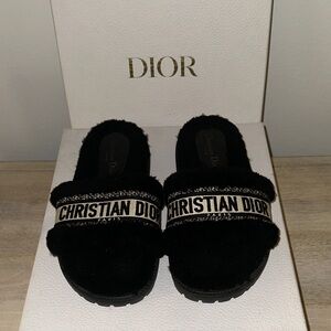 Dior Black and White Women's Shoes